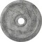 Ekena Millwork Theia Medallion (Canopies up to 6 3/4"), 24"OD x 3 5/8"ID x 1 3/4"P, Ultra Pure White Crackle CM24THUWC - alternate 1